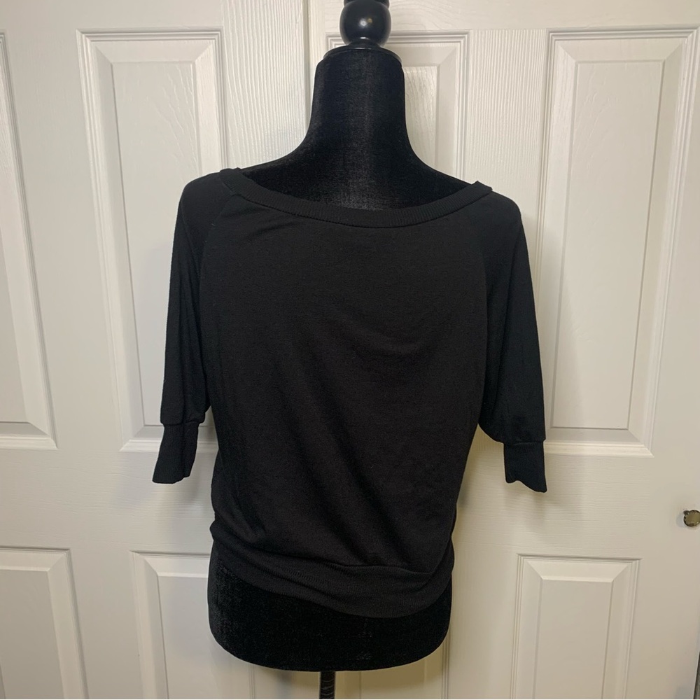 Guess Rhinestone Sleeve Sweatshirt - Picture 4 of 5
